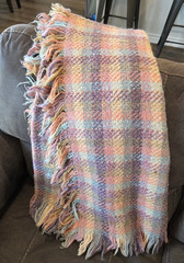 ​Vintage Tapestries Ireland Limited 100% Wool Pastel 40 x 60 Throw Blanket EUC
