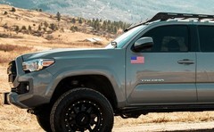 USA Flag, 2PC Symmetrical American Flag Magnet for Car Truck SUV, Mailboxes, 6×4
