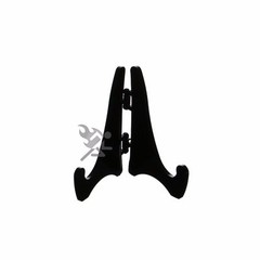 Black Mini Folding Easel Display Stands for 2″ to 3″ Items (2-1/8″ High), 6 Pack