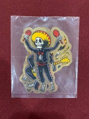 Pearl Jam Skeleton Mariachi Band 5 Stickers RARE GOLD BORDER – New Still Sealed