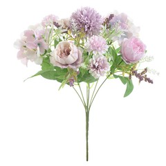 Silk Peony Artificial Fake Flowers Bunch Bouquet Home Wedding Party Decor Hot US