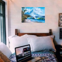 Waves Crashing – Bob Ross Poster 36in x 24in
