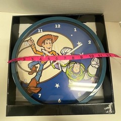 Disney Pixar Toy Story Woody Buzz Lightyear Wall Clock Blue New