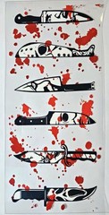 Horror UV DTF Transfer Sticker Wrap Tumbler UVDTF BUY 10+ GET COMBINED SHIPPING