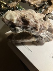 Vintage 1960s Artificial Faux Bonsai Tree on Plastic Resin Rock – Unique Decor