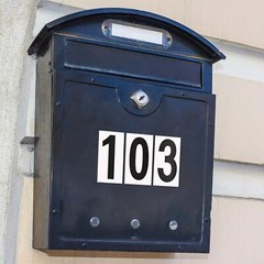 240 Pieces 2″ -Number Stickers Waterproof Vinyl Stick on Numbers -Black on White
