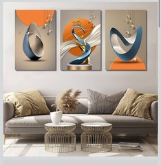 3pcs Abstract Wall Art