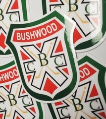 BUSHWOOD COUNTRY CLUB CADDYSHACK Stickers Lot of 3 WORLDWIDE 🌐 SHIPPING