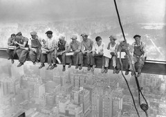 Lunch atop a Skyscraper Poster 30×40 Iconic 1932 New York Photo Vintage Wall Art