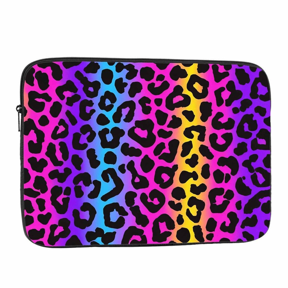 Laptop Sleeve Bag 15.4 15.6 Inch,Leopard Print Cheetah Neon Animal Print Prot…