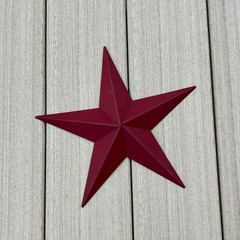 New!! Amish Barn Star Heavy Gauge Rust Resistant Steel – Matte Finish