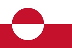 Sticker BUY 2 GET 1 FREE Greenland flag independent north icebergs Nuuk Denmark