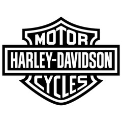 6″ Classic Harley Davidson Vinyl Decal Sticker