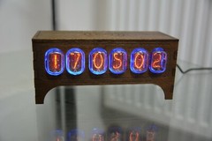 Nixie tube clock IN 12 table desk retro old vintage clock for bedroom