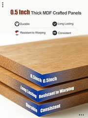Dark Walnut Wood Panels, 4 Pcs Acoustic Wall Decor, Easy Install 47.2×23.6 Inch