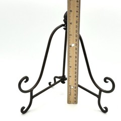 Decorative Black Metal Display Easel 9 Inches Tall