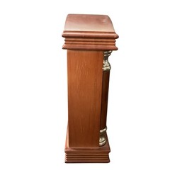 Stiffel – Beautiful Table/Mantle Clock, 5-in. Face, Quartz Movement, AA Battery