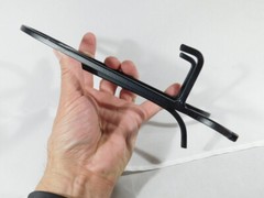 Easel Display Stand Medium Size Black Metal