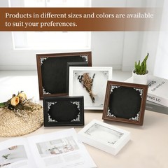 Specimens Display Frame 9.8 x 9.8 Inch Shadow Box Mini Memory Box Frame Black