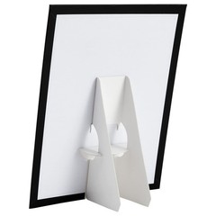 Juvale Rectangular Memory Table Signs – Easel for Funeral Medium, Black