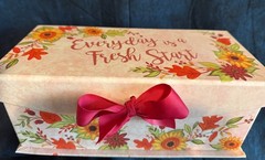 Susan Winget Decorative Cardboard Storage Box, Magnetic Close 11″
