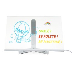 Acrylic Board with 30x20cm Writing Board for Desktop Note M8O9