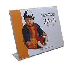 MCS 3.5×5″ Bent Acrylic Horizontal Picture Frame #33305