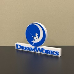 DreamWorks decor sign 3D printed display