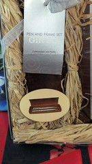 Pen And Frame Gift Set 4 X 6 In