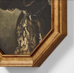 NEW! Threshold Studio McGee – Pointer Dog Wall Art in Frame – 8″ x 10″