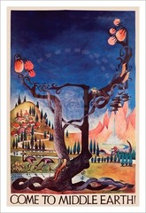 LORD OF THE RINGS – COME TO MIDDLE EARTH! – VINTAGE PROMO REPRINT