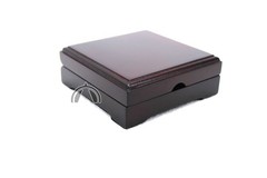 Solid Wood Box for 1oz Silver Maple Leaf in Direct Fit Air Tight Coin Capsule