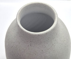 Hearth And Hand Magnolia Gray Grey Speckled Vase 4 Inches EUC