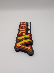 3D Printed Magic the Gathering Logo Display Sign For Cards And Collections