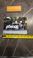 Rexy Porshe GTR Skeleton Aluminum Sublimated Glossy Wall/Desk Art With Stand