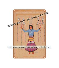 1949 Gallup New Mexico, Inter-Tribal Indian Ceremonial native American metal tin