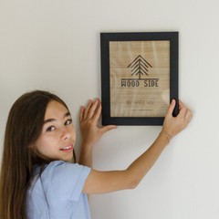 Rustic Wooden Picture Frames – Natural Solid Distressed Wood – Wall/ Tabletop