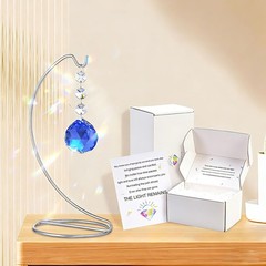 Linyalmy 9-In Memorial Giftssympathy Gifts For Loss Of Loved One40Mm Crystal