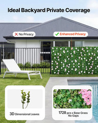 Gorgeous 3D Silk Flower Wall Backdrop Panels – 2 PCS, 2×8 Ft for Events