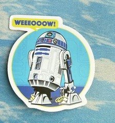 R2 D2 Star Wars Die-Cut Vinyl Sticker Pop Art Decal For Laptop Car Window