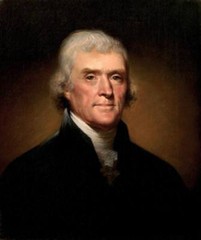 THOMAS JEFFERSON GLOSSY POSTER PICTURE PHOTO PRINT president independence 3948