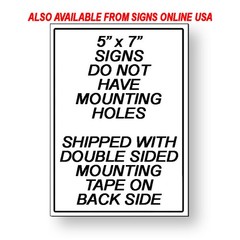 CUSTOM «YOUR TEXT HERE» PACKAGE DELIVERY SIGN DELIVERY INSTRUCTIONS Personalized