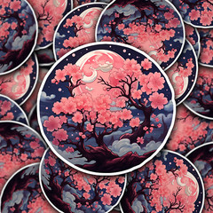Cherry Blossom Vinyl Sticker – Embrace Nature’s Beauty Anywhere You Go!