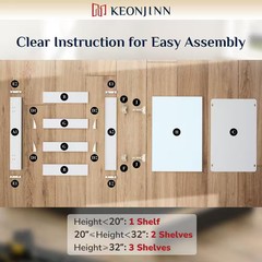 KeonJinn 16 in. W x 26 in. H Rectangular Frameless Aluminum White Recessed or Su