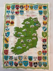 Ireland Wall Hanging, Made by Linanne, Coat of Arms
