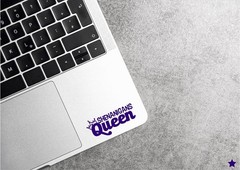 Shenanigans Queen Crown Decal Sticker Funny Adulting Teen Crazy Wild Fun Party