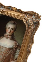 2.5×3.5 Small Vintage Picture Frame, Mini Antique Ornate Bronze Gold Photo Fr…