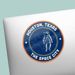 Space City Houston Sticker – Cool Texas Decals