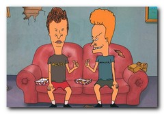 Beavis And Butthead Poster 24×36 Inch Photo Rare Wall Art Print – Rolled