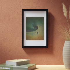 INFINITE VOID Wall Art, Retro Quantum Physics Poster, Afterlife Near Death NDE